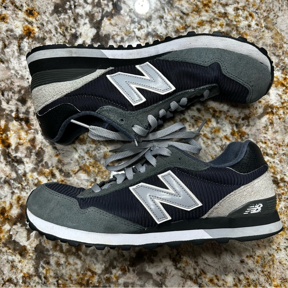 New Balance Black and Gray Sneakers
